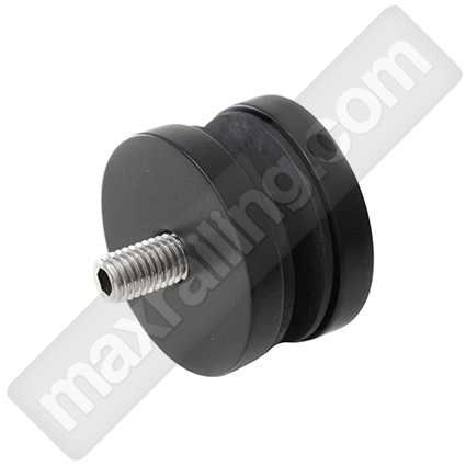 Styklodyrjach black cheren mat Ф50mm. Стъклодържач черен мат Ф50мм.